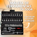 Kit de ferramentas multiuso com 46 peças e estojo