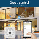 Módulo de interruptor inteligente mini WiFi 16A/20A com controle bidirecional, aplicativo Cozy Life, controle remoto para Alexa, Google Home Automation, controle de voz